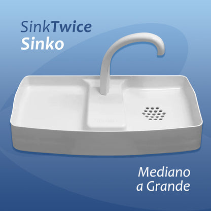 SinkTwice Sinko (Mediano a Grande)