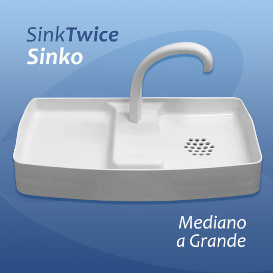 SinkTwice Sinko (Mediano a Grande)